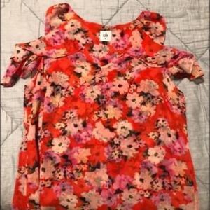 Cabi lush floral top